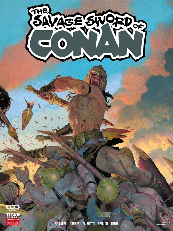 The Savage Swrod of Conan: Esad Ribic Variant #15 - Cover B